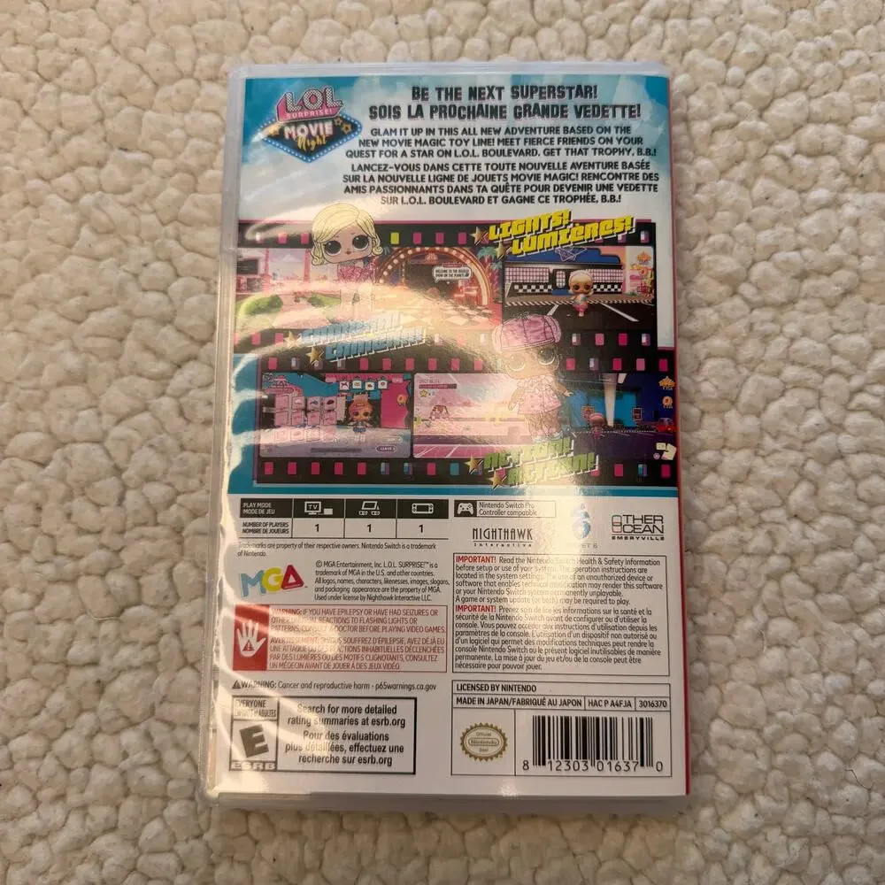 L.O.L. Surprise Movie Night Game for Nintendo Switch